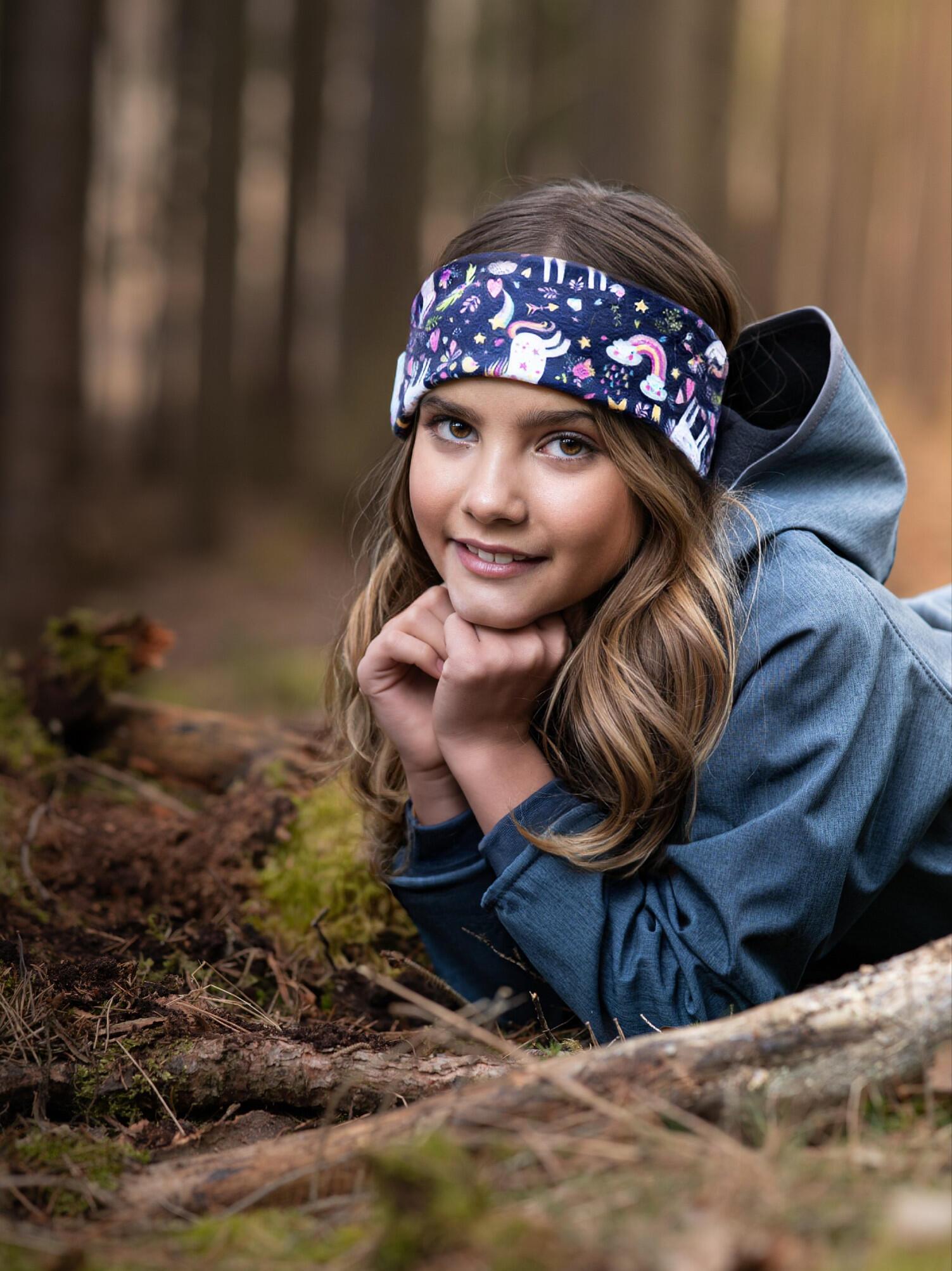 Dětská fleecová čelenka Elise 5/6