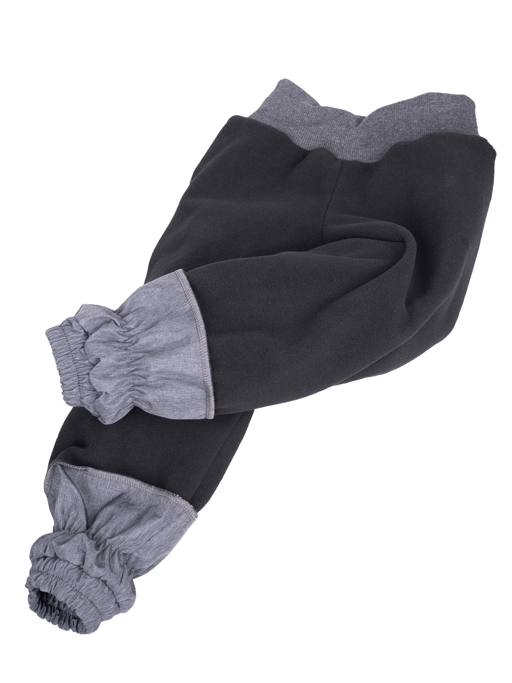 Softshell-Hose mit Fleece für Kinder Plus, Brombeere, Gestromtes Grau, Einhörner 4/7