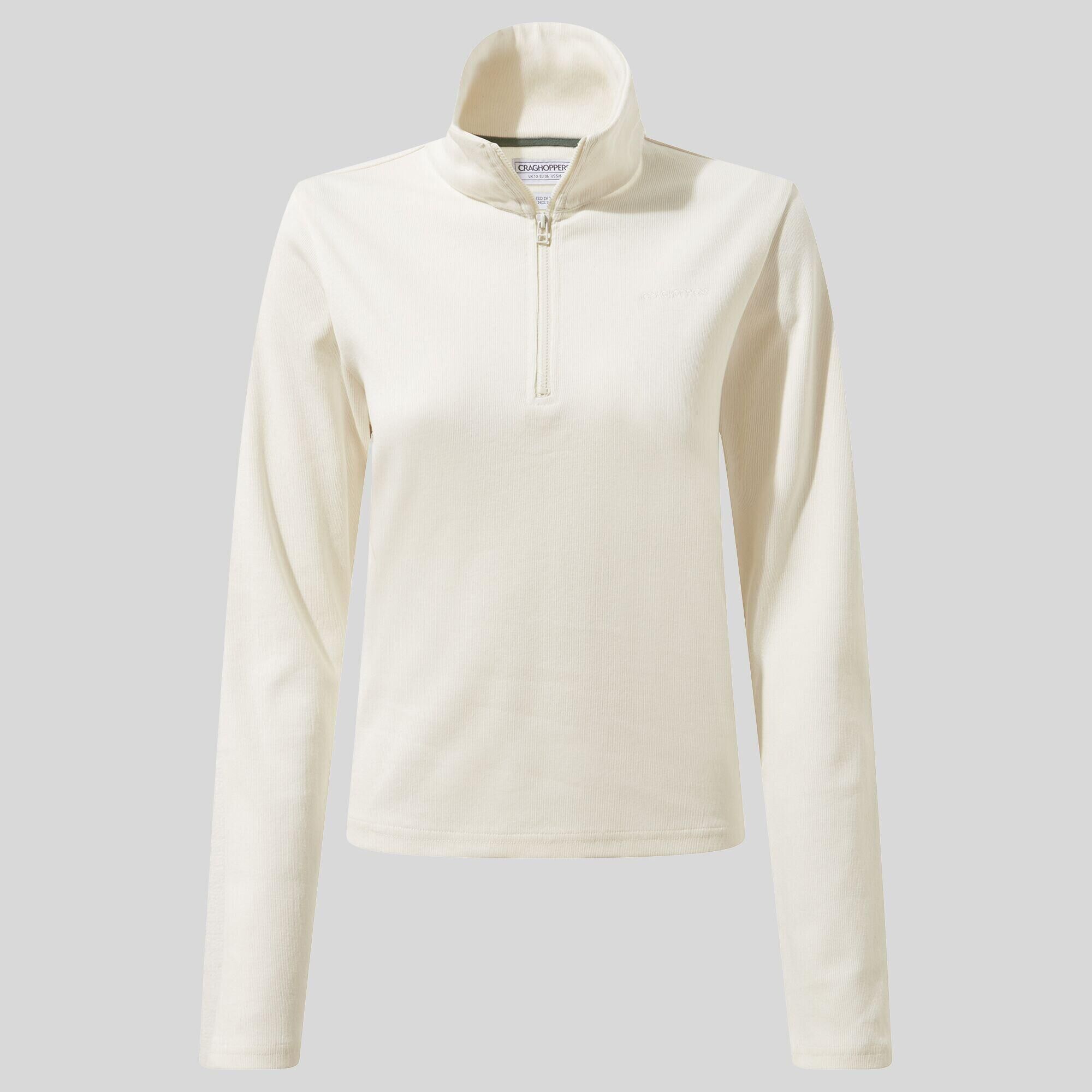 CRAGHOPPERS Women's Orlaith Half Zip Long Sleeved Top