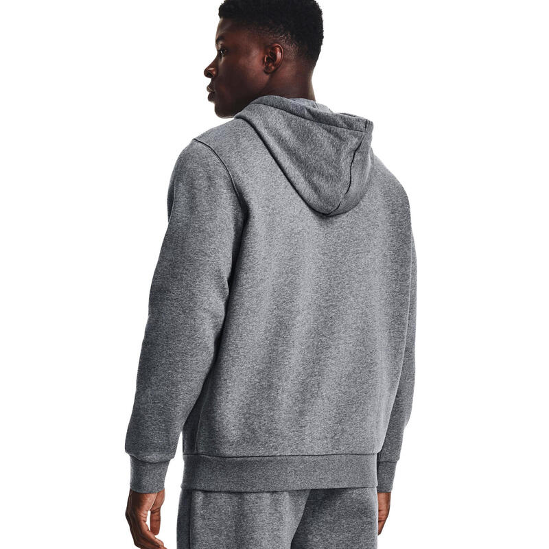 UNDER ARMOUR UA Essential Fleece-Hoodie mit durchgehendem Zip für Herren