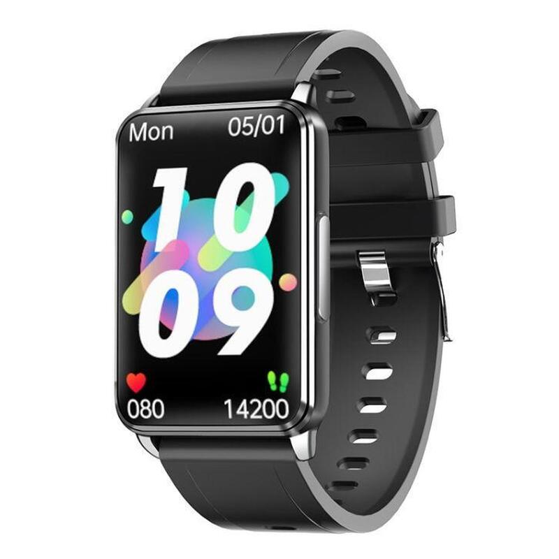 Smartwatch iSEN EP02, Display TFT 1.3inch, ECG, Ritm cardiac, Presiune sanguina,