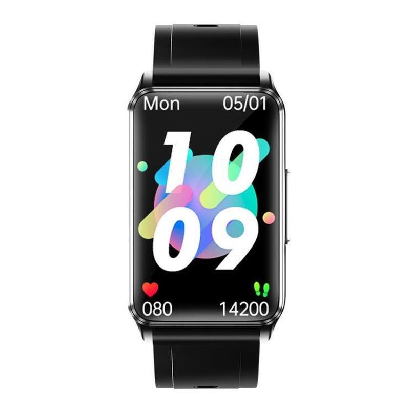 Smartwatch iSEN EP02, Display TFT 1.3inch, ECG, Ritm cardiac, Presiune sanguina,