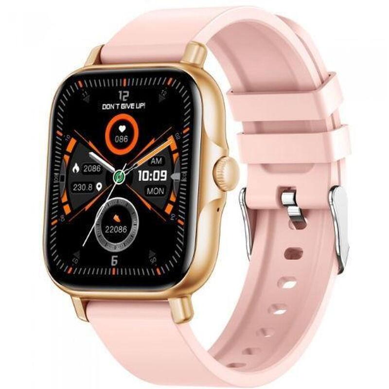Smartwatch iHunt Watch 10 Titan, Ecran 1.95inch, Bluetooth, IP67, NFC (Roz/Auriu