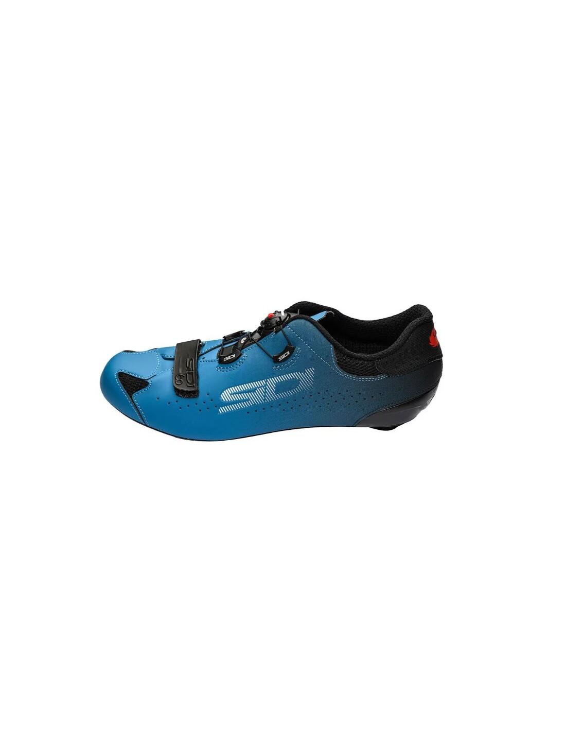 Zapatillas Ciclismo Carretera Sidi Sixty Negro-Azul 2/7