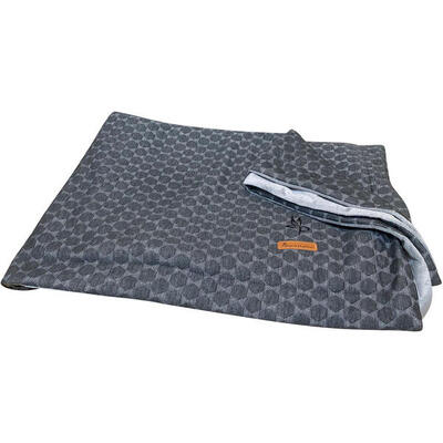 Bamboo fleece plaid biras kussens