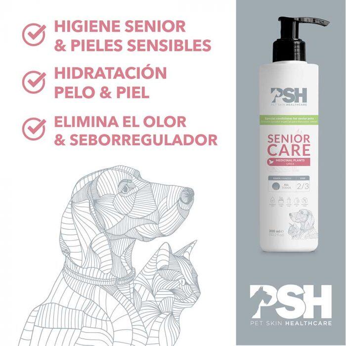 Acondicionador para Perros  Adultos PSH SENIOR CARE CONDITIONER 300ml