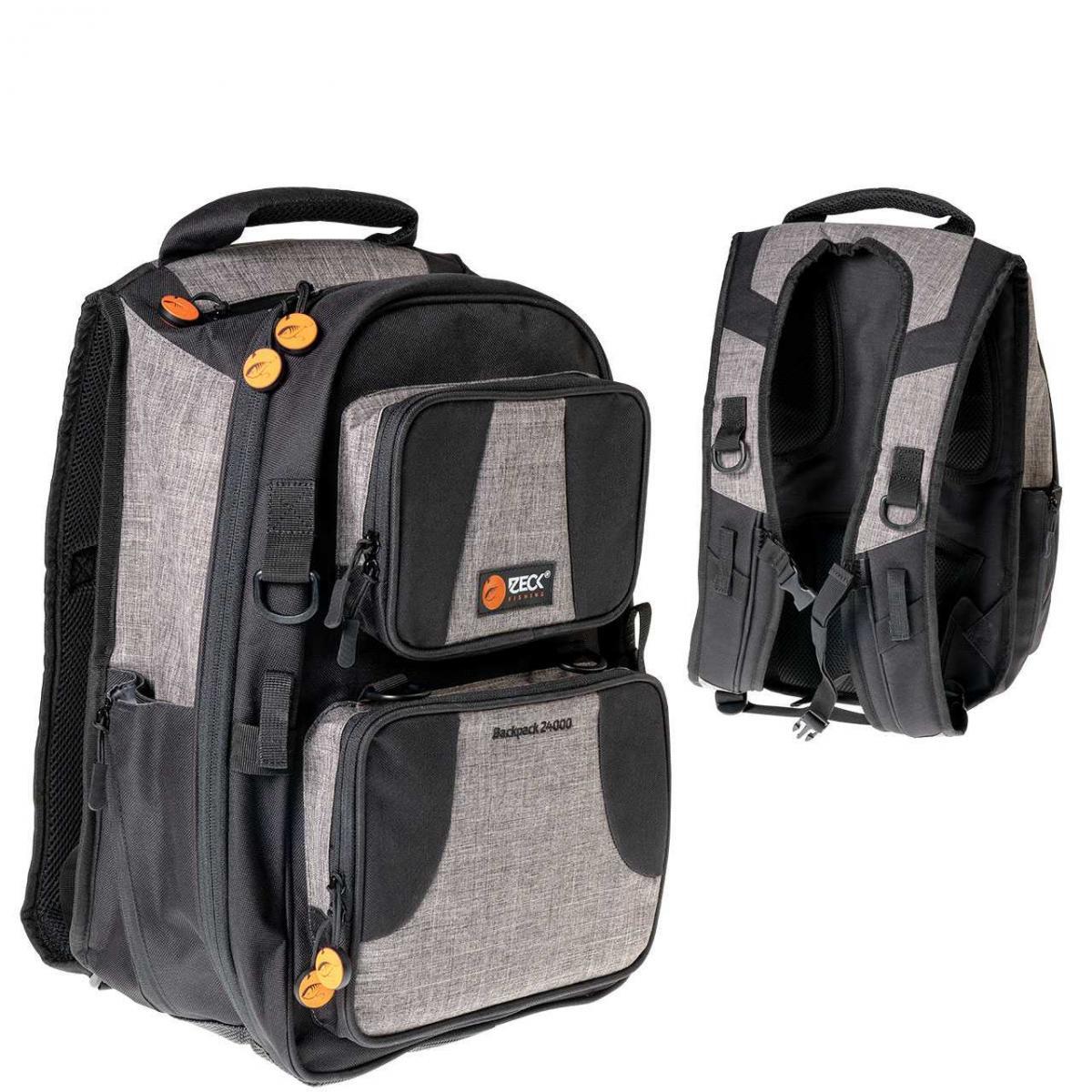 ZECK Zeck Backpack 24000 Incl. Tackle Box Voor Voorvak - Roofvis Tas