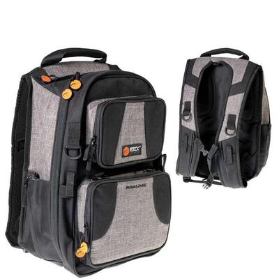 Zeck backpack 24000 incl. tackle box voor voorvak - roofvis tas