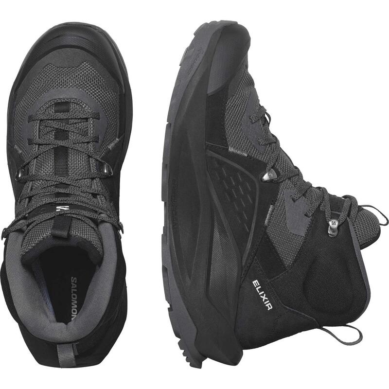 SALOMON GHETE DRUMETIE BARBATI ELIXIR MID GORE-TEX NEGRU