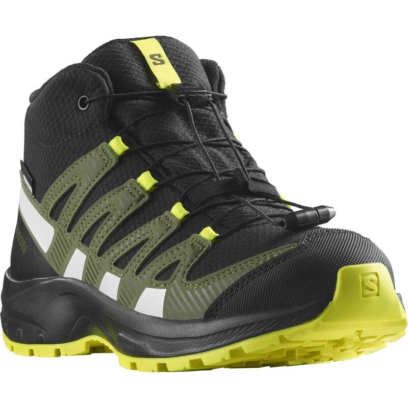 Salomon Ghete Drumetie Copii Xa Pro V8 Mid CSWP J Negru 34