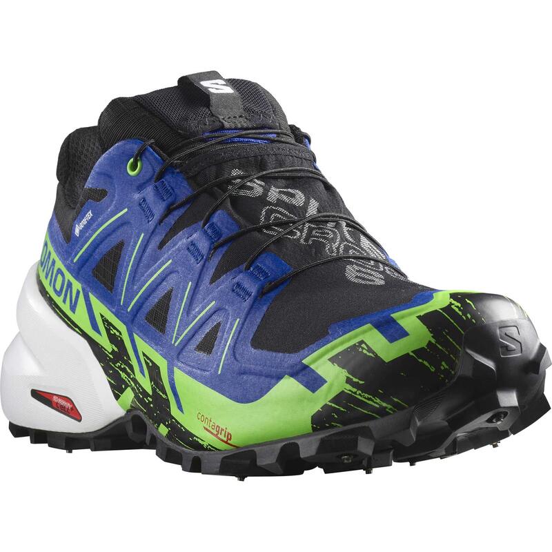 Salomon Pantofi Alergare Unisex Spikecross 6 Gore-Tex Negru