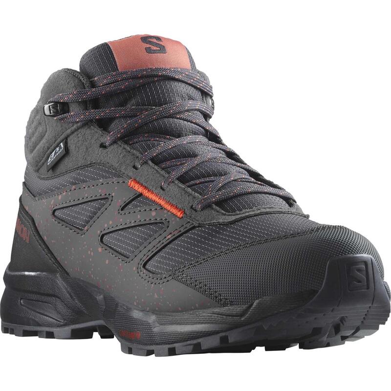 Salomon Ghete Drumetie Copii Outway Mid CSWP Junior Antracit 33