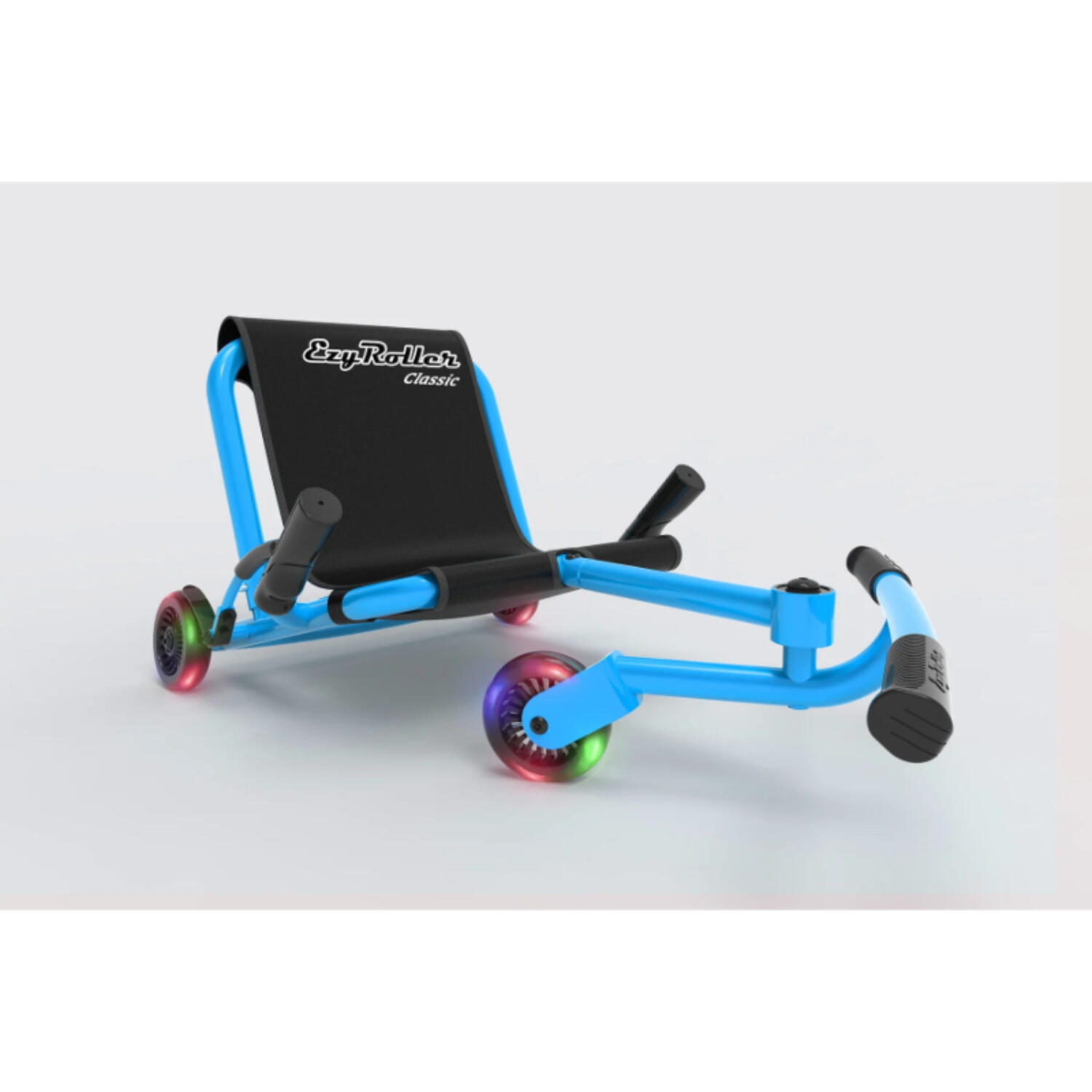 EZYROLLER EzyRoller Classic Ride-On Kart with LED Wheels - Blue