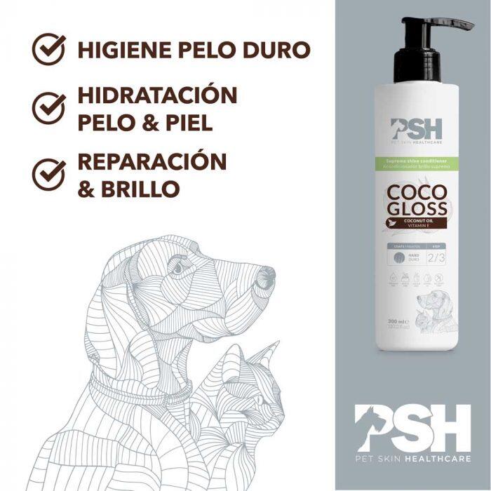 Acondicionador para Perros PSH COCO GLOSS CONDITIONER 300ml