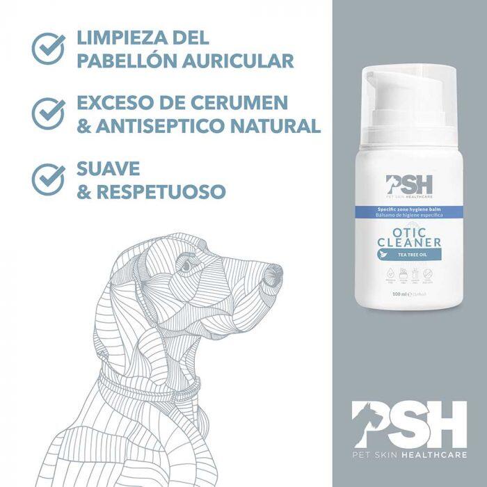 Limpiador de Oidos para Perros PSH Higienizador 100 ml