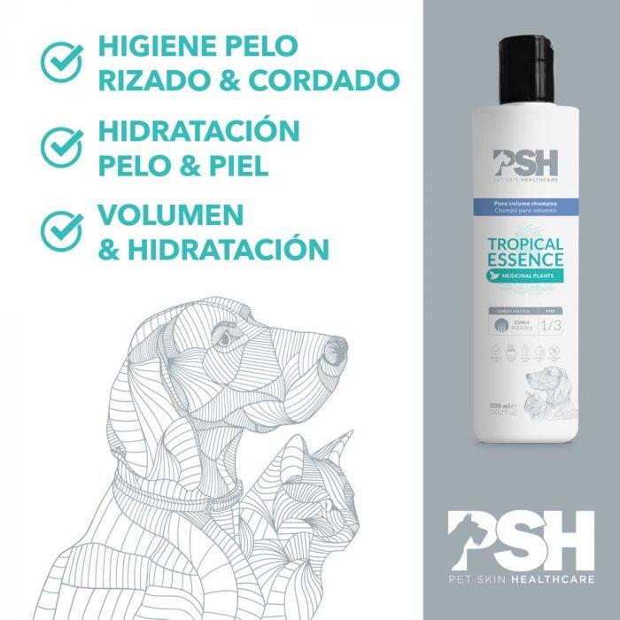 Champú para Perros PSH TROPICAL ESSENCE SHAMPOO 300 ml