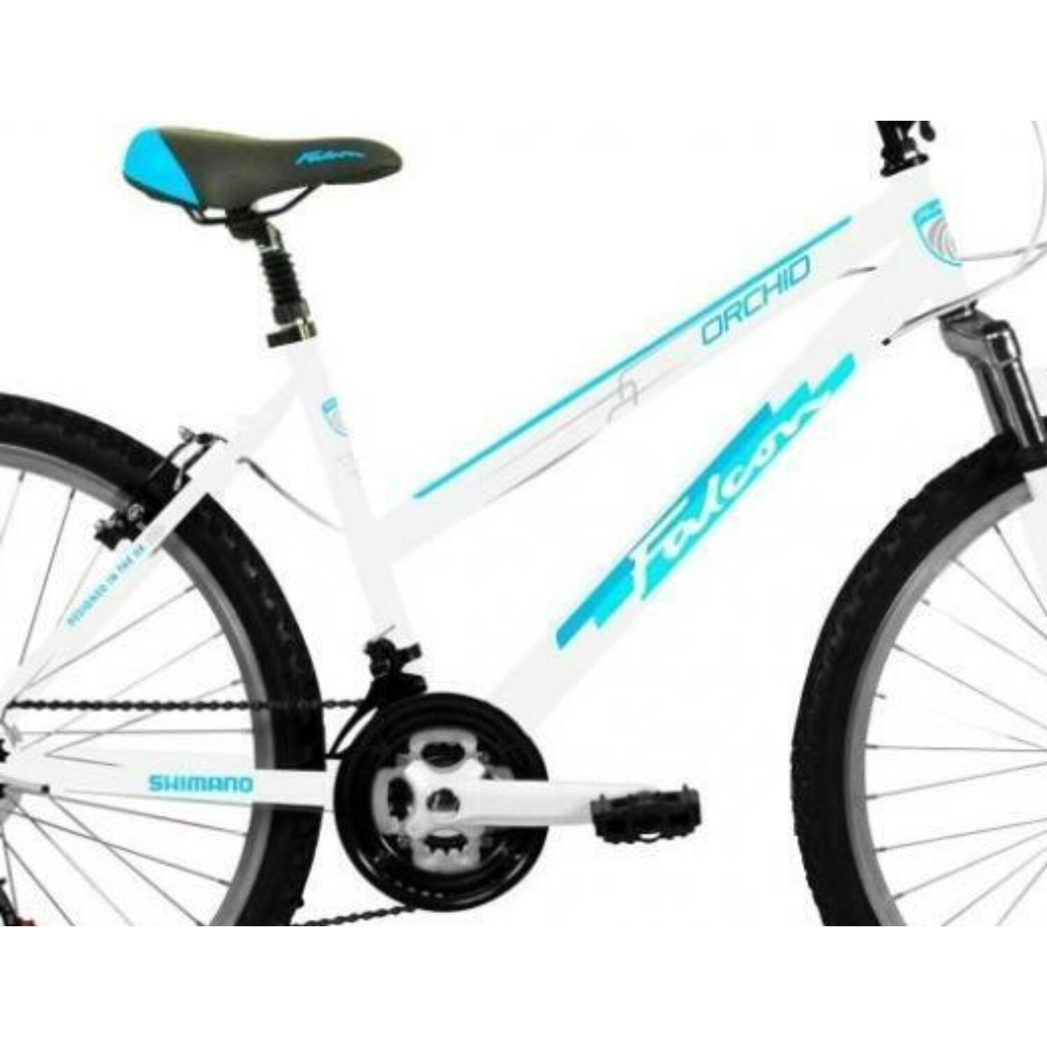 Falcon Orchid Ladies Hardtail Mountain Bike 26In Wheel Whte