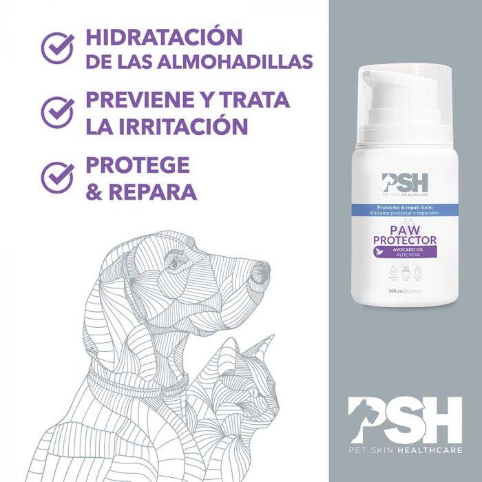 Crema Protectora Tratamiento Almohadilla Plantar para Perro PSH Paw Balm 100 ml