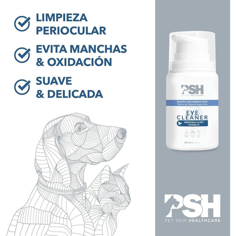 Limpiador Ojos para Perros  Elimina Legañas PSH 100 ml