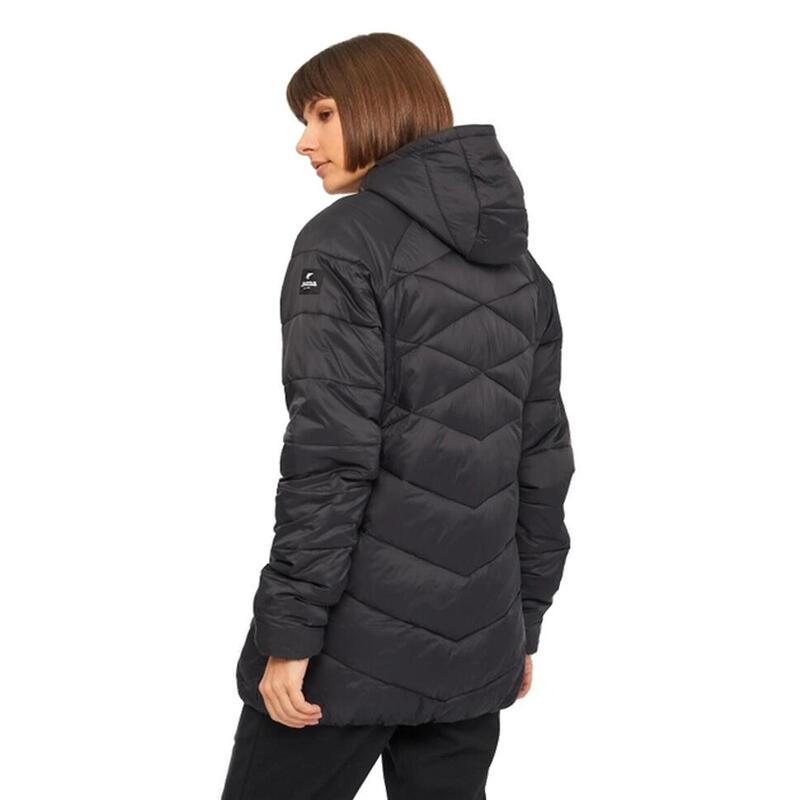 Kurtka outdoorowa anorak damska Joma Explorer wiatroodporna pikowana z kapturem