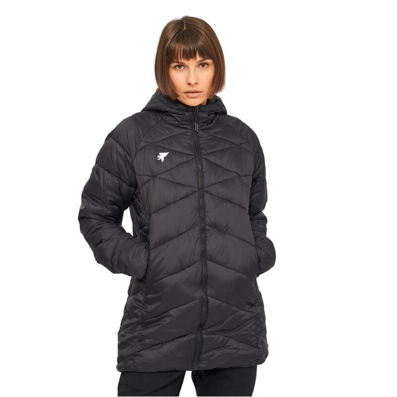 Geaca medie femei Anorak Explorer Negru