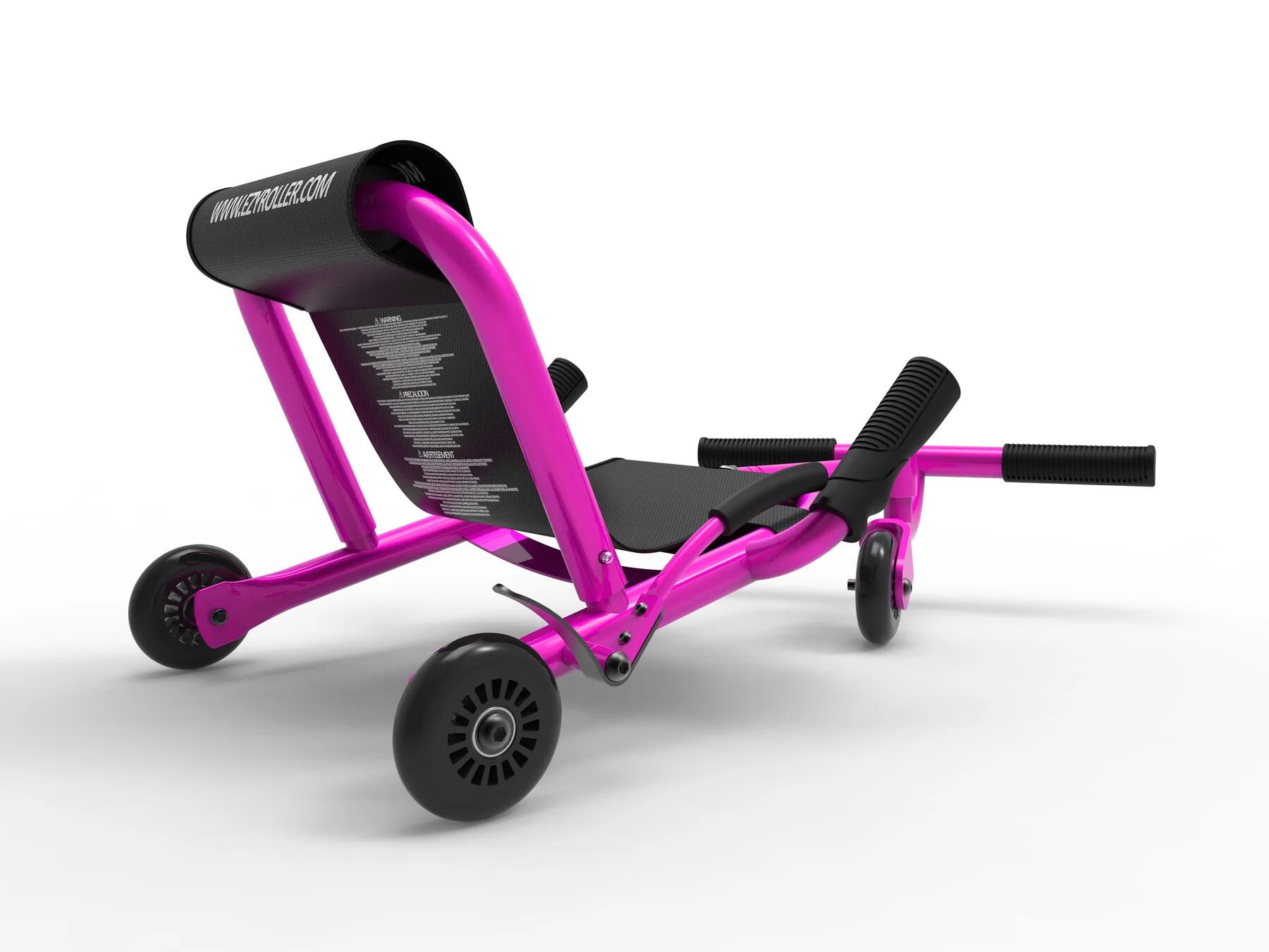 EzyRoller Mini Ride On - Pink 3/4