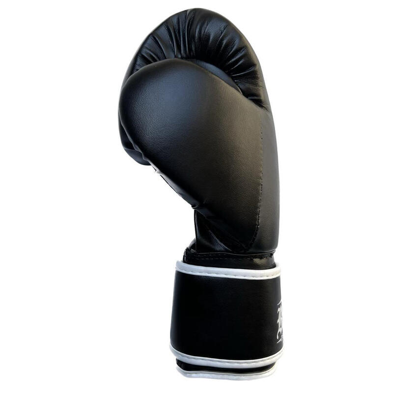 Guantes de boxeo Buffalo Outrage blanco y negro 12oz