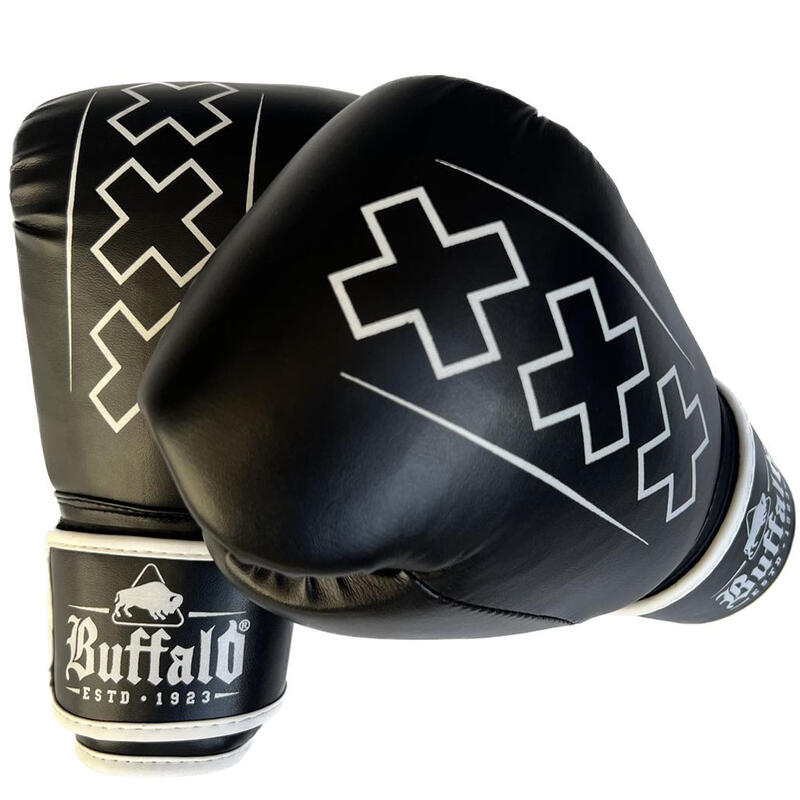 Buffalo Guanti da boxe Outrage Bianco e nero