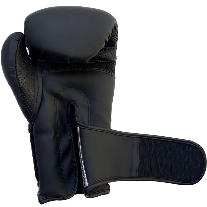Gants de boxe - Metal noir adulte