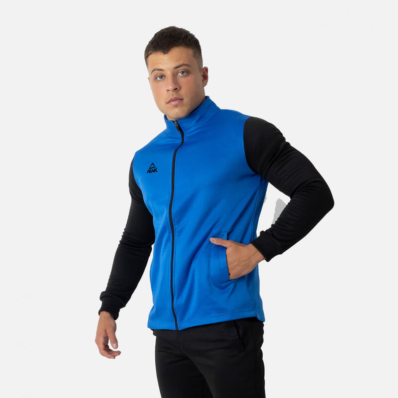 Bluza trening poliester Peak Team23 albastru