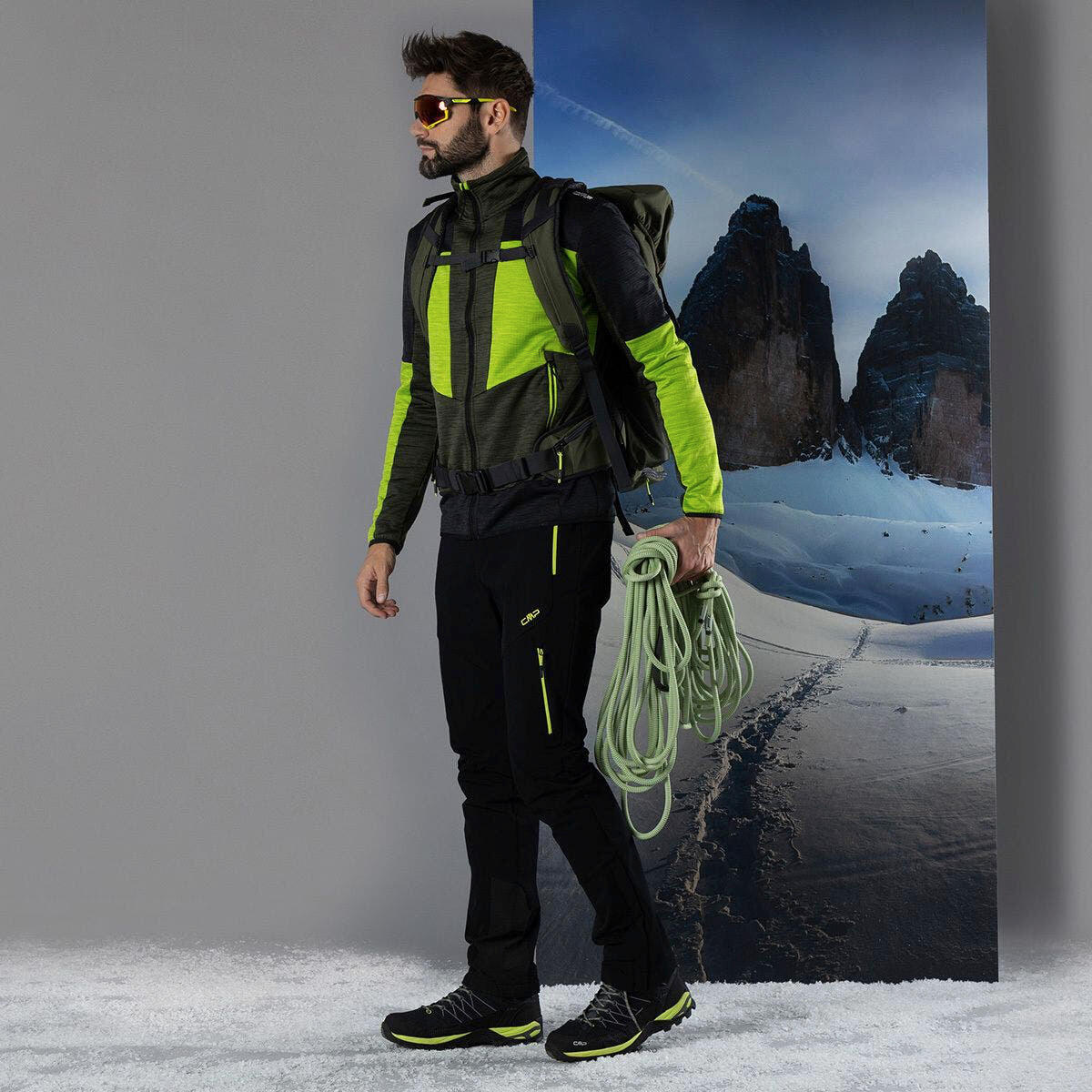 CMP Herren Fleecejacke MAN JACKET 33G2427 4/5
