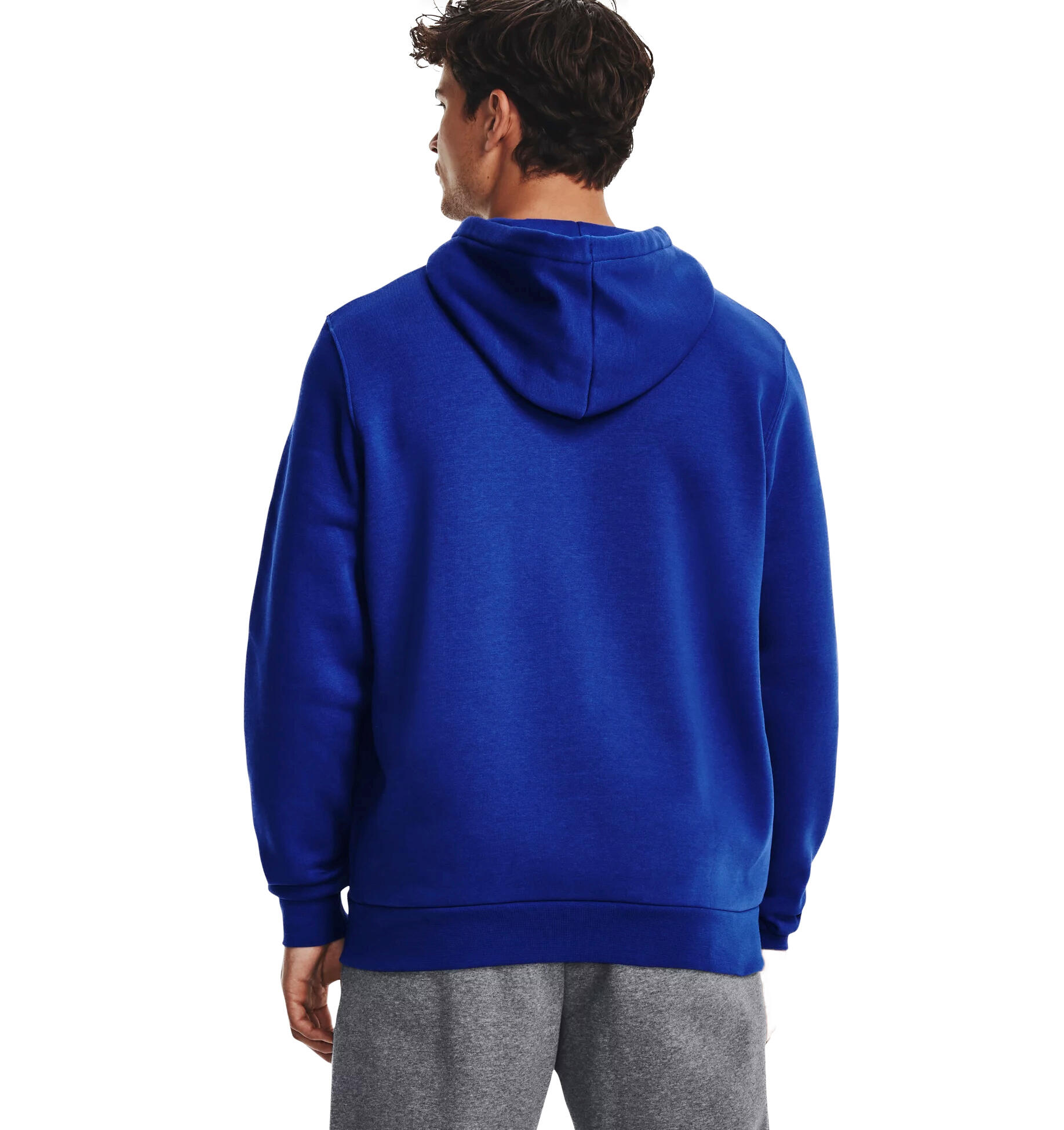 Under Armour Essential Fleece Hoodie Herren Blau 5/5