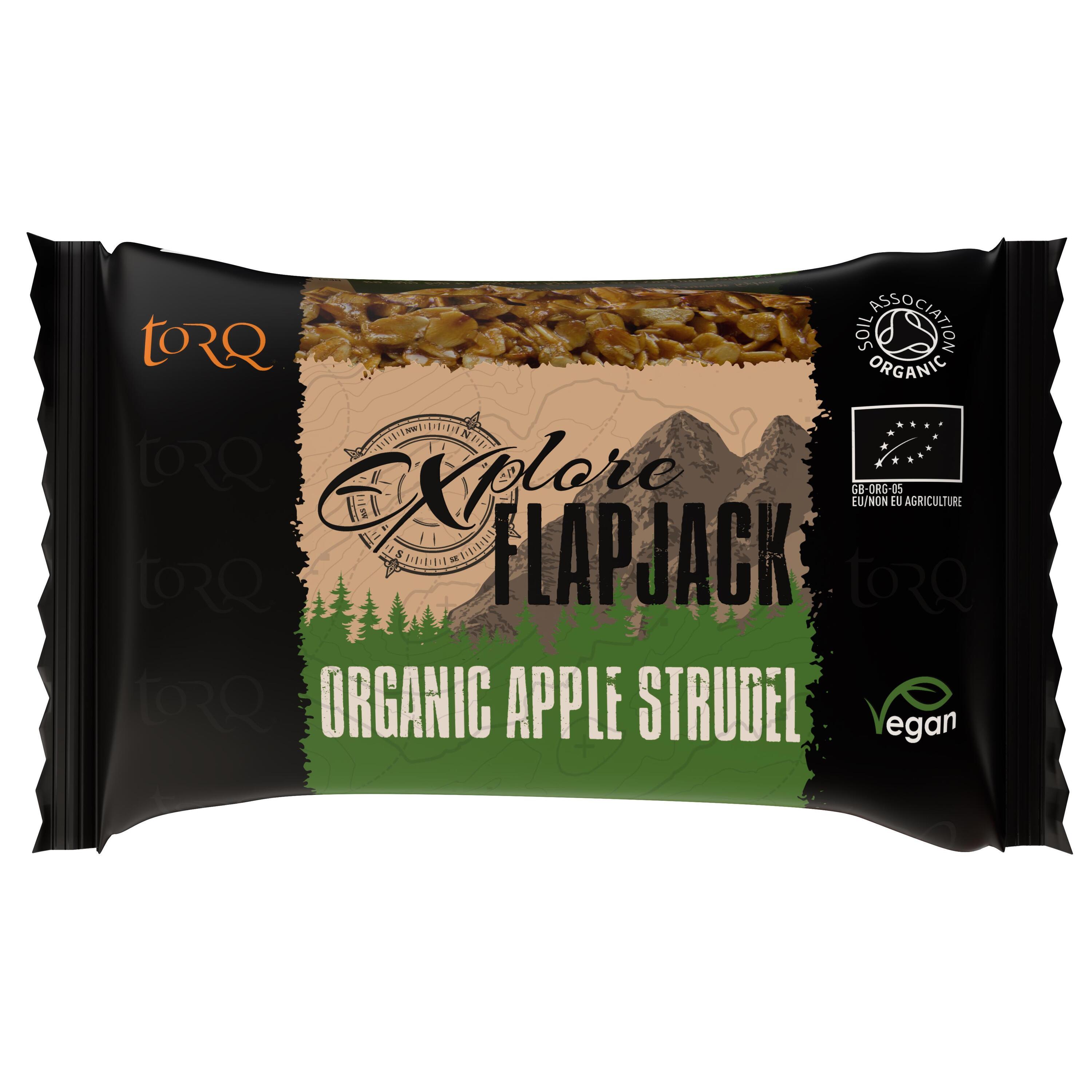 Explore Flapjack (20 x 65g) Apple Strudel Lactose Free 2/3