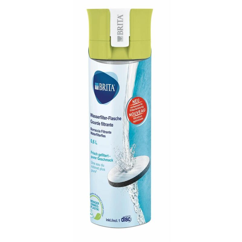 BRITA Waterfilterfles Vital 0.6L Groen Single Unit