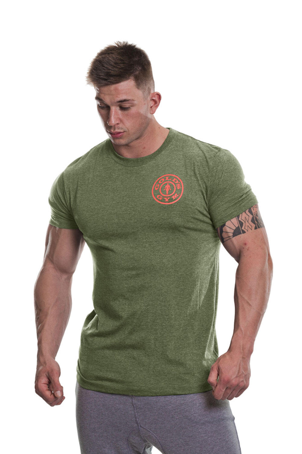 Men's Gold's Gym Left Chest Logo T-Shirt 1/4