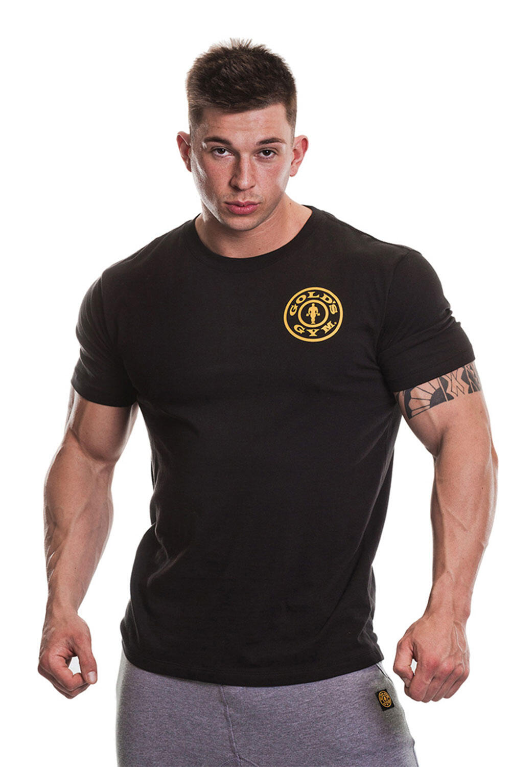 Men's Gold's Gym Left Chest Logo T-Shirt 1/4