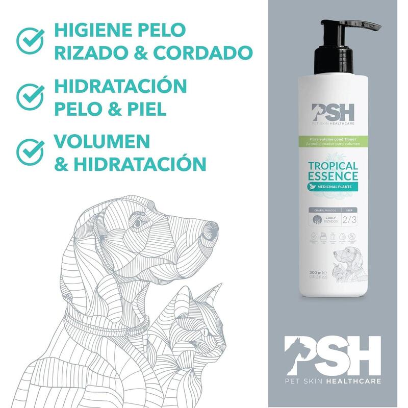 Acondicionador para Perros PSH TROPICAL ESSENCE CONDITIONER 300ml