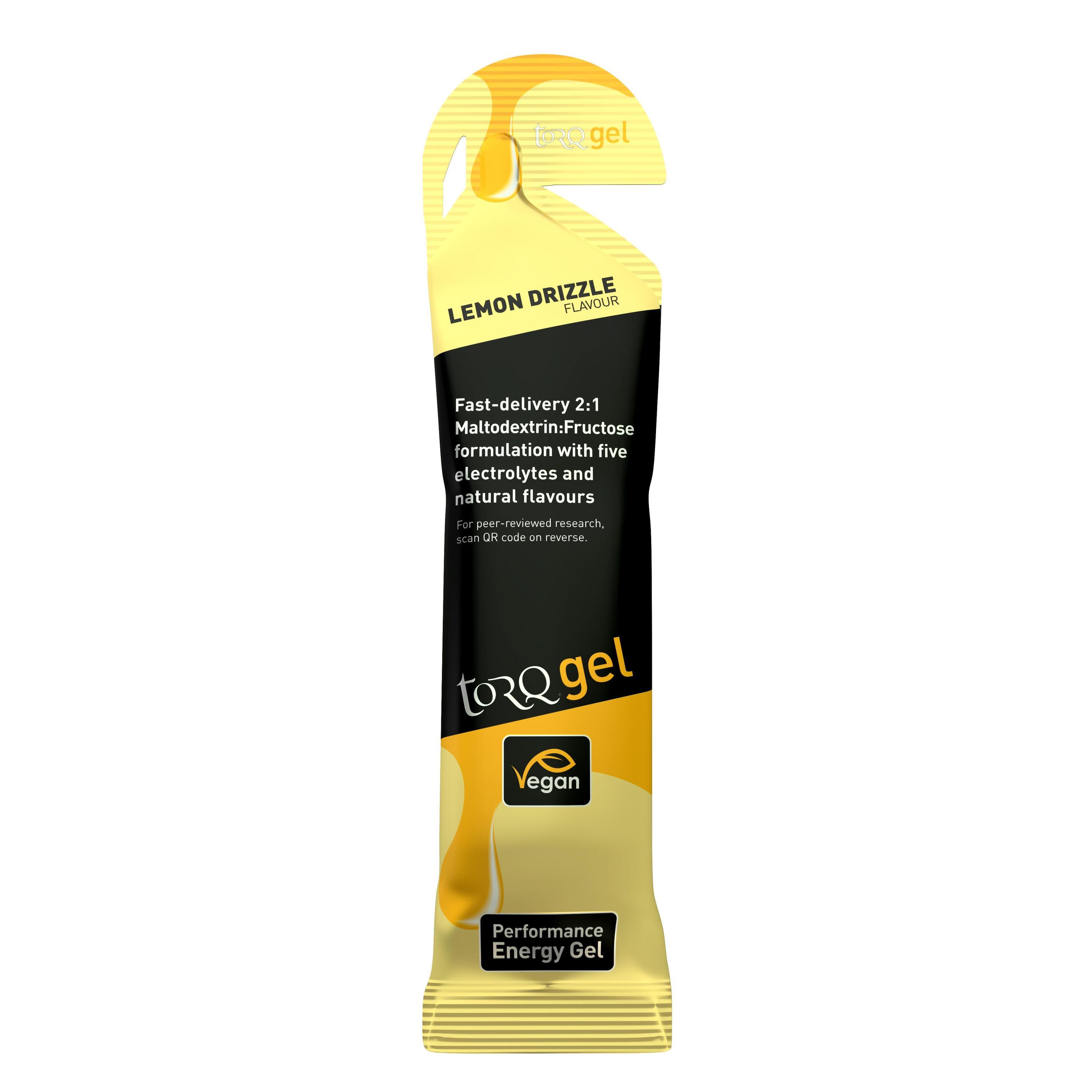 Energy Gel (15x 45g) Lemon Drizzle Lactose Free | Gluten Free 2/7