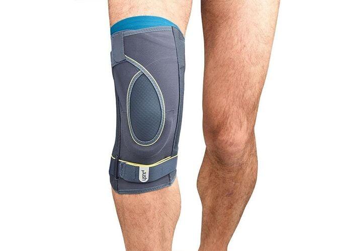 PUSH SPORTS PUSH SPORTS Knee Brace Blue with Hinges and U-Shaped Pad