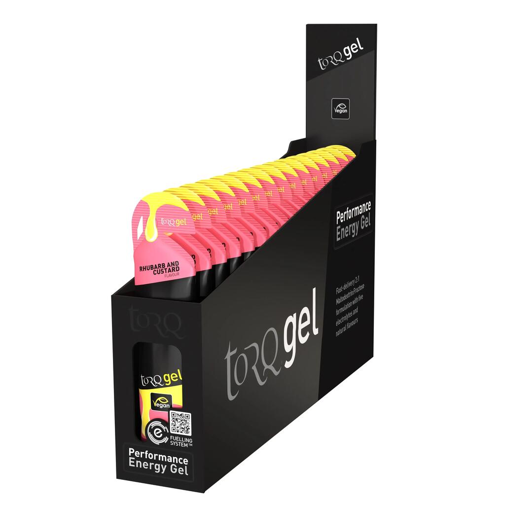Torq Gel Rhubarb & Custard (Box 15)