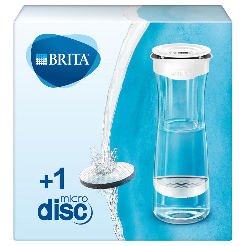 Carafe filtrante à eau - Fill & Serve - 1,3 L - Avec filtre à eau MicroDisc