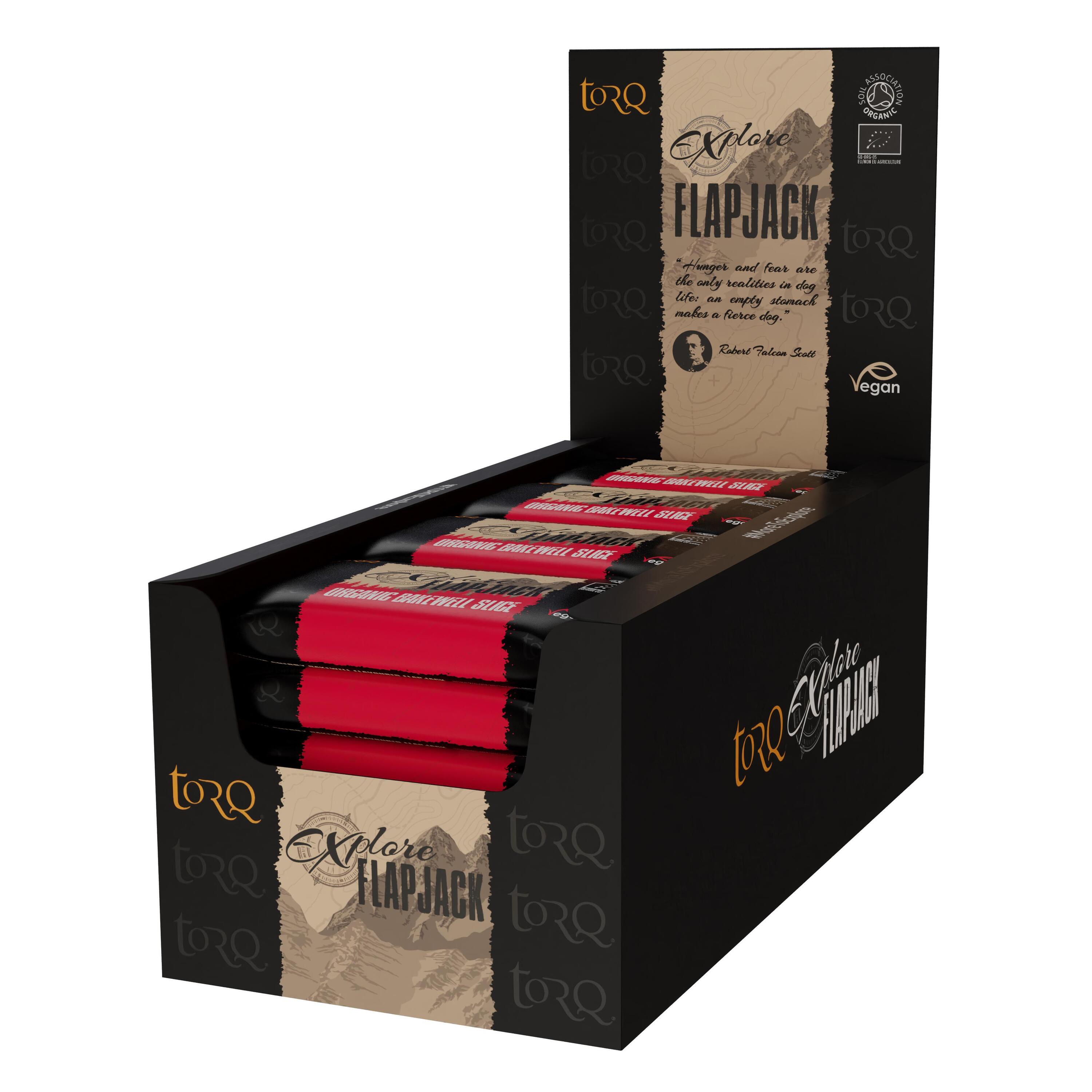 TORQ Explore Flapjack Bakewell Slice 1/5