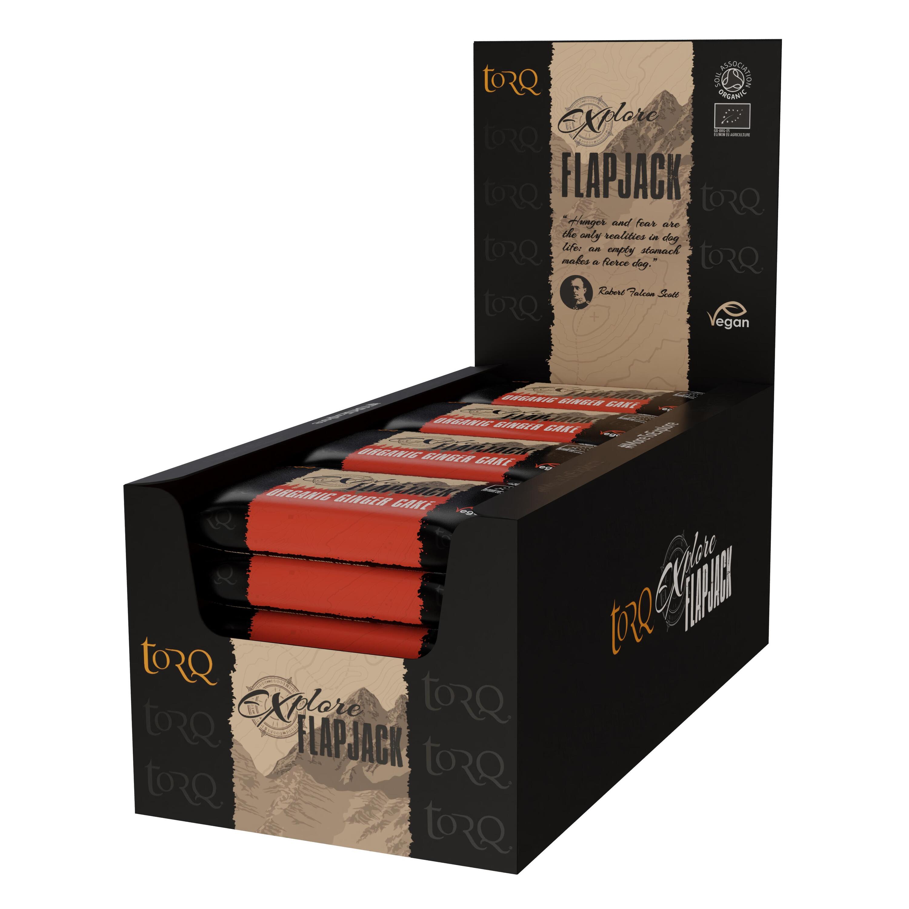 Explore Flapjack (20 x 65g) Ginger Cake Lactose Free 1/3