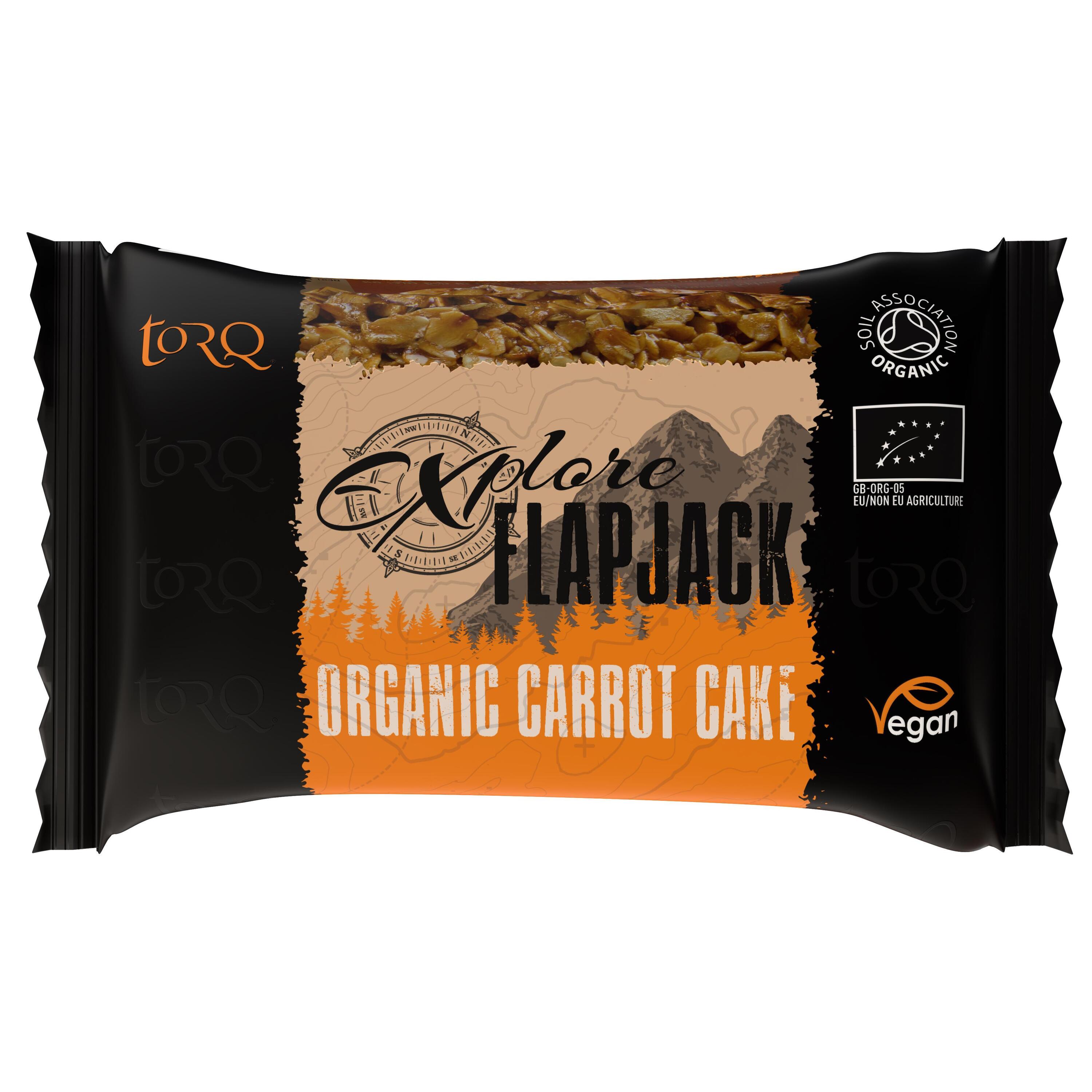 Explore Flapjack (20 x 65g) Carrot Cake Lactose Free 2/3