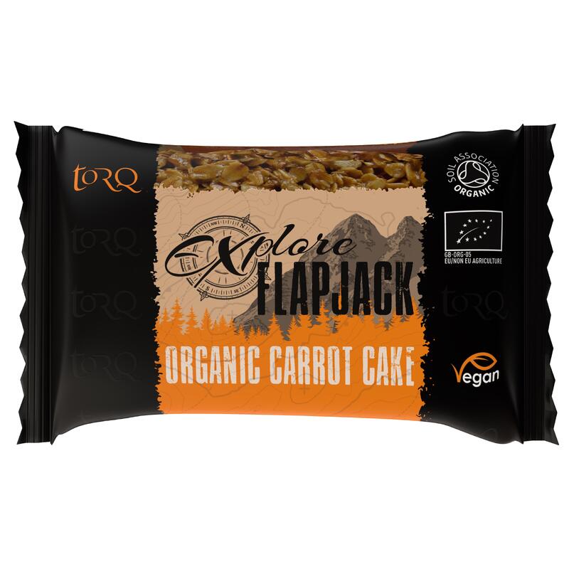 Explore Flapjack (20 x 65g) Carrot Cake Lactose Free
