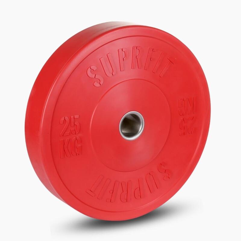 Colored Bumper Plates (Pair) - 25 kg