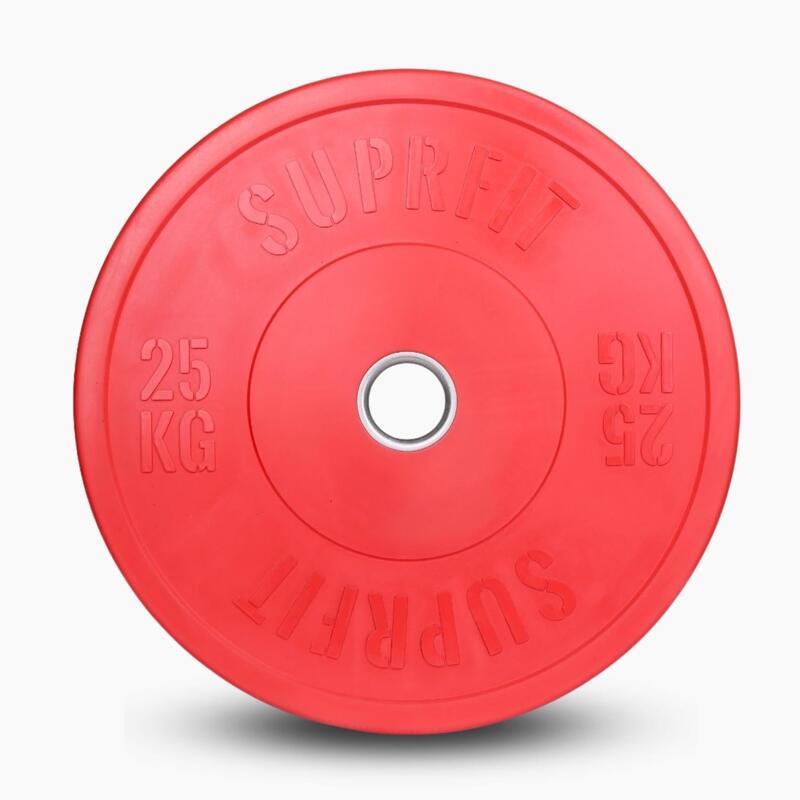 Colored Bumper Plates (individuellement) - 25 kg