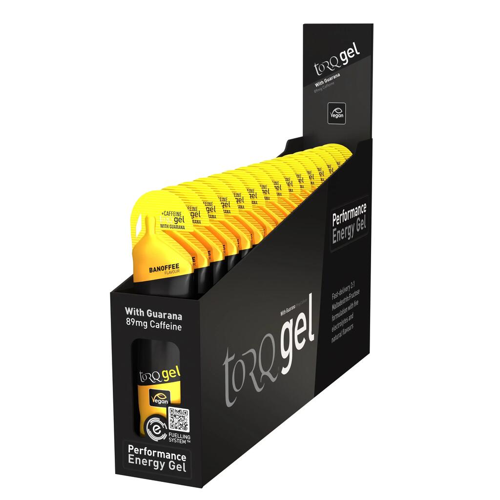 Torq Gel Banoffee With Guarana (Box 15)