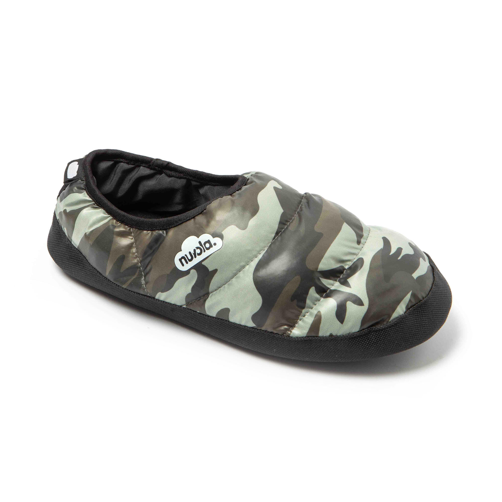 Chaussons unisex Nuvola vert Semelles en gomme 2/7