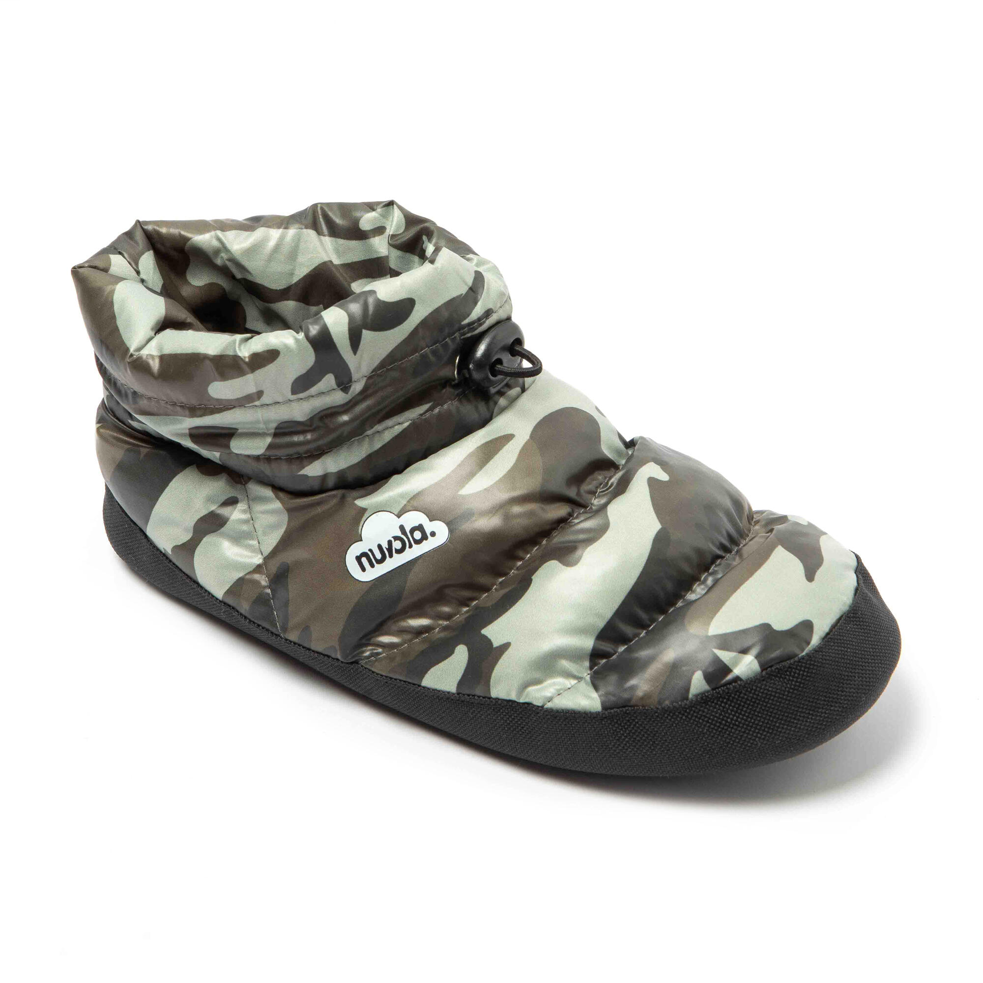 Pantufas de Descanso Nuvola verde Acolchoados com sola borracha 2/7